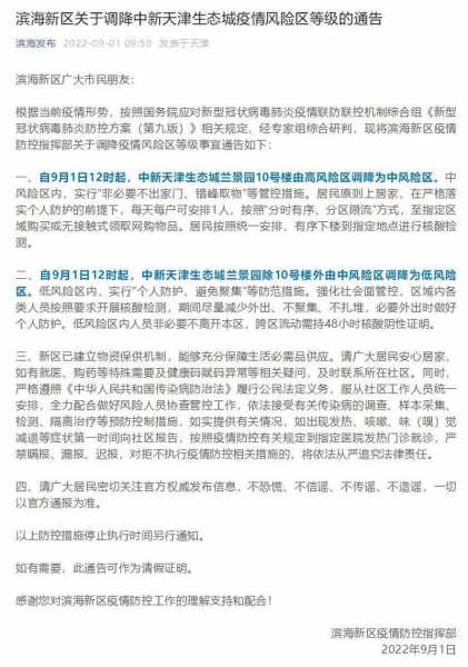 天津滨海新区疫情最新消息今天（2月28日天津滨海疫情风险等级发布情况）