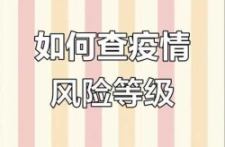 疫情风险等级查询平台，全国疫情风险等级查询
