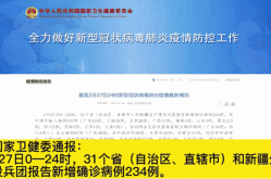 全国新型冠状病毒实时动态，全国新型肺炎疫情实时动态