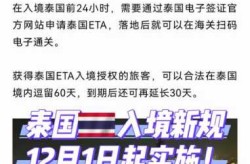 泰国宣布最新入境政策，泰国最新入境规定