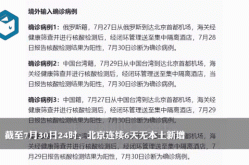 北京增59例本土感染者，北京再增4本土病例