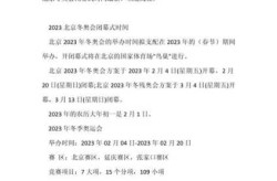 北京冬奥会什么时候结束，北京冬季奥运会的举办时间是