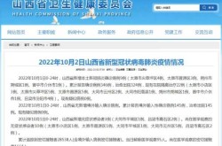 山西新增本土确诊10例，31省市新增本土病例最新消息