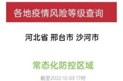 疫情风险等级查询河南省，河南属于什么风险等级