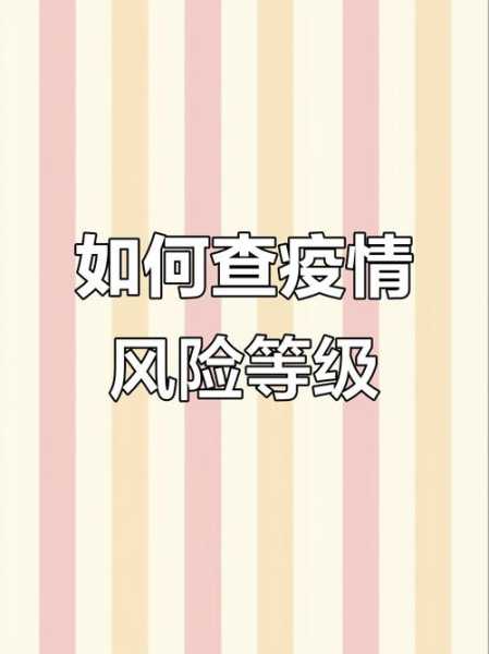 疫情风险等级查询平台,全国疫情风险等级查询