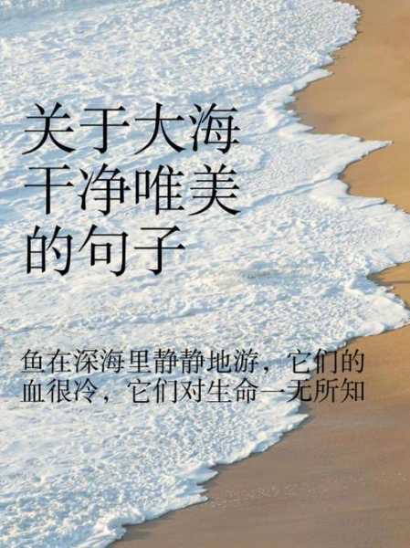 疫情过后的句子唯美短句大海,描写疫情过后的唯美句子