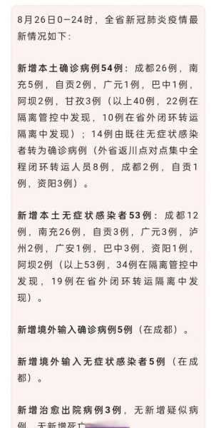 四川南充疫情最新消息，南充疫情最新消息今天