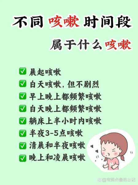 晨起和入睡前咳嗽原因,小孩睡前咳嗽和晨起咳嗽