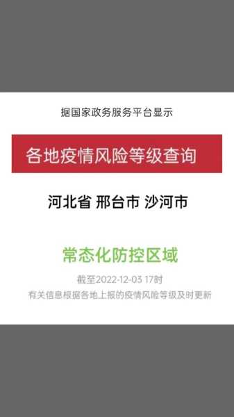 疫情风险等级查询河南省，河南属于什么风险等级