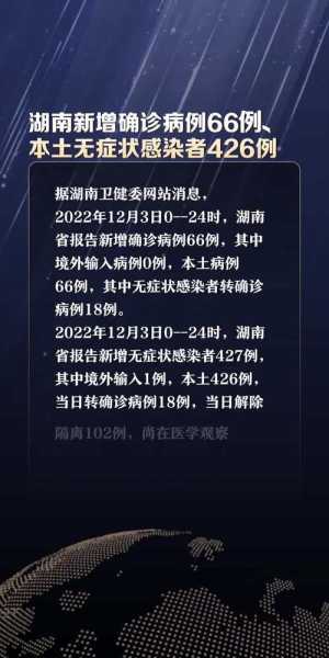 湖南新增本土确诊病例2例，湖南现有确诊病例