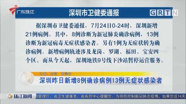 深圳新增13例确诊病例，深圳新增本土确诊病例